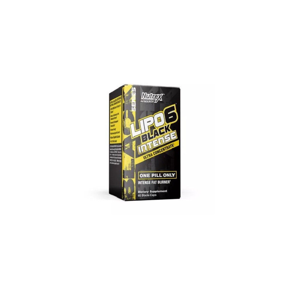 Nutrex Lipo 6 Black INTENSE 60 Kapseln