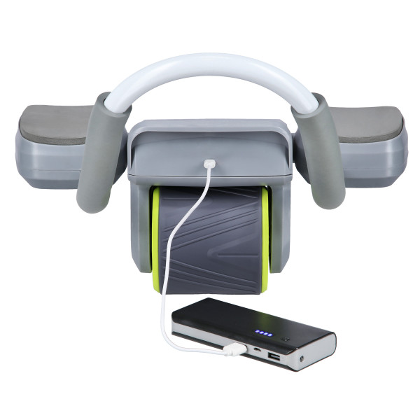 GRAY AUTOMATISCHES ABS-ROLLE MIT LCD UND USB-AUFLADUNG HMS