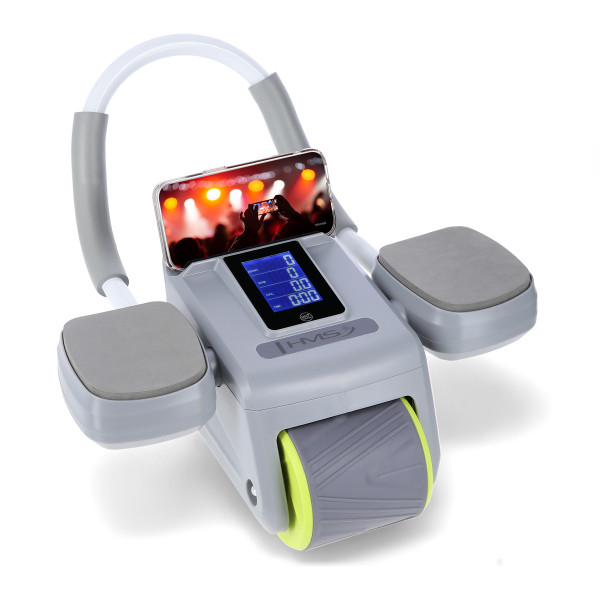 GRAY AUTOMATISCHES ABS-ROLLE MIT LCD UND USB-AUFLADUNG HMS