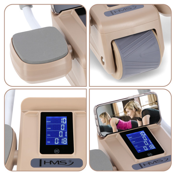 BROWN AUTOMATISCHES ABS-ROLLE MIT LCD UND USB-AUFLADUNG HMS