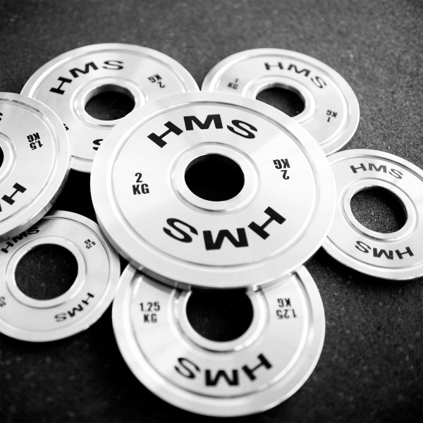 KALIBRIERTE OLYMPISCHE STAHLGEWICHTSSCHEIBE 2,0 KG HMS