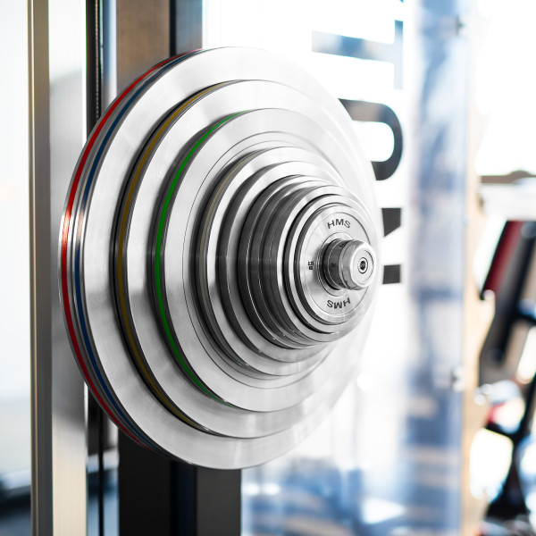 KALIBRIERTE OLYMPISCHE STAHLGEWICHTSSCHEIBE 25 KG HMS