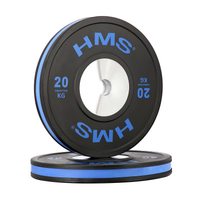 BUMPER OLYMPISCHE GEWICHTSSCHEIBE 20 KG HMS