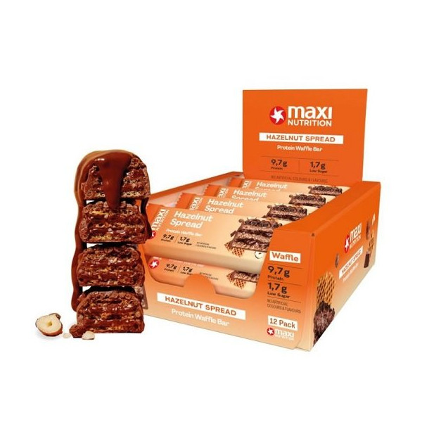 MaxiNutrition Protein Waffle Bar 12x40g