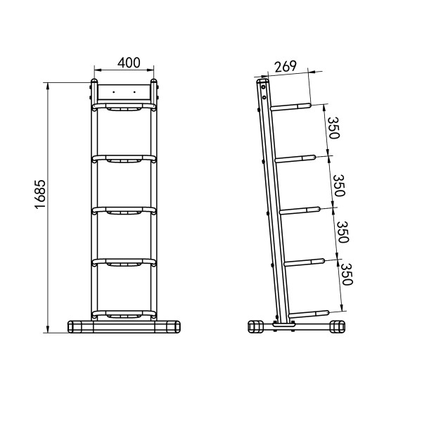 POWER BAG STÄNDER – TRAININGS-SÄCKE COMMERCIAL HMS