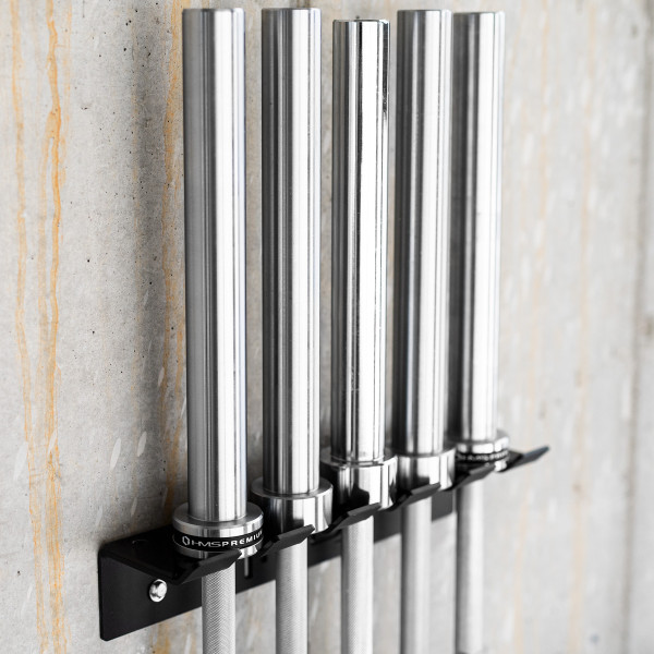 WANDHALTERUNG FÜR OLYMPISCHE HANTELSTANGEN COMMERCIAL HMS