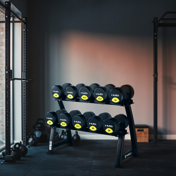 ZWEISTUFIGER HANTELSTÄNDER COMMERCIAL HMS