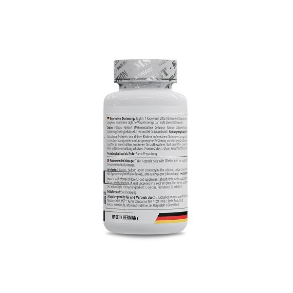MST - Glycine 1000mg 60 Kapseln