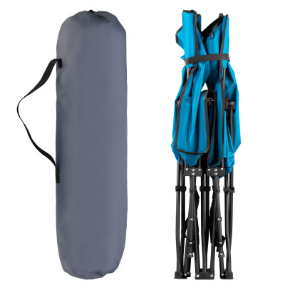 FELDBETT BLAU 188 CM – KLAPPBETT NILS CAMP