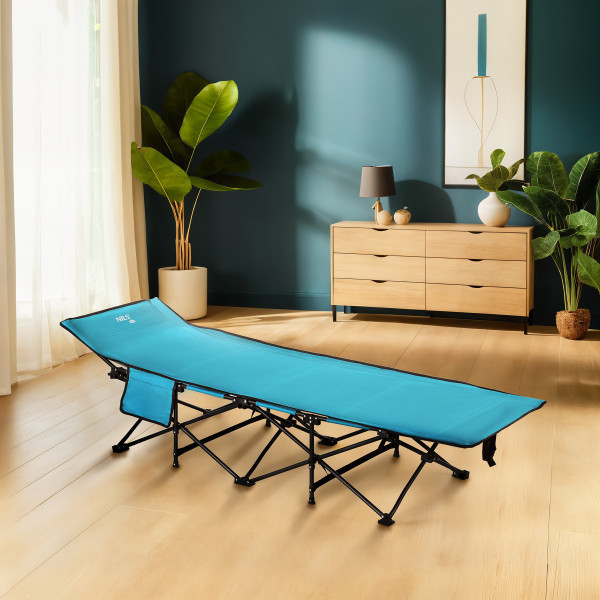 FELDBETT BLAU 188 CM – KLAPPBETT NILS CAMP