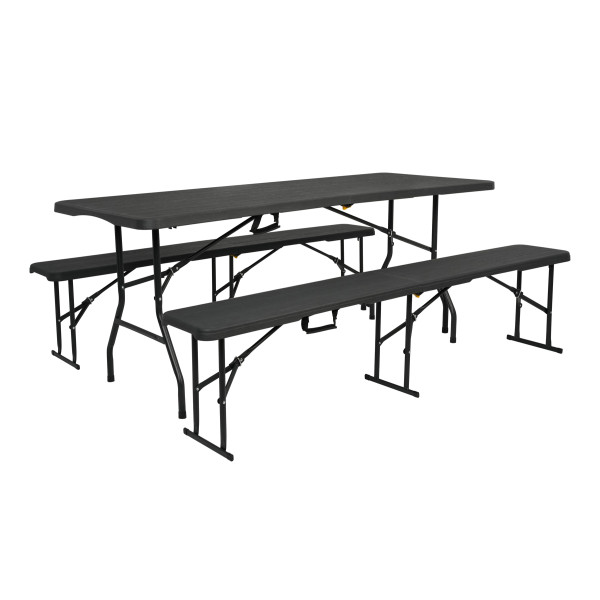 GARTENBANK ANTHRAZIT 183 CM – FALTBANK NILS CAMP