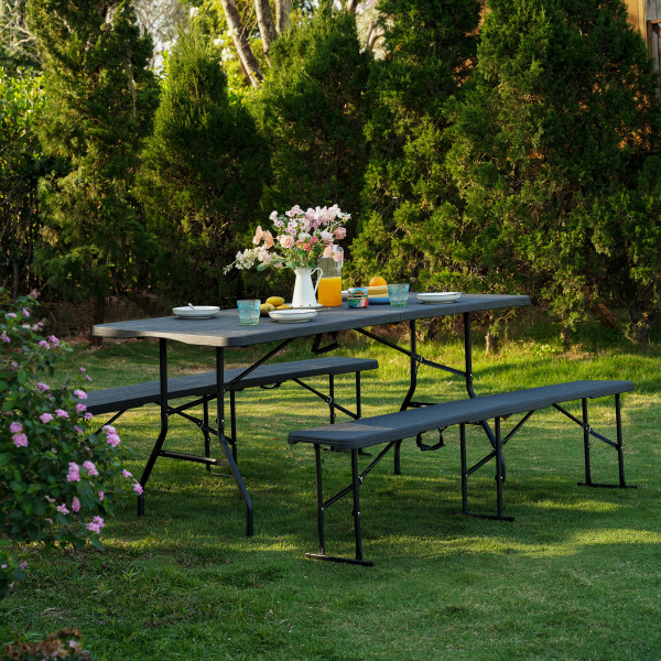 GARTENBANK ANTHRAZIT 183 CM – FALTBANK NILS CAMP