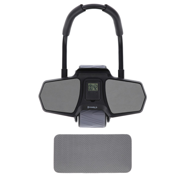 BLACK AUTOMATISCHES ABS-ROLLE MIT STÜTZE FÜR BAUCHMUSKELTRAINING HMS