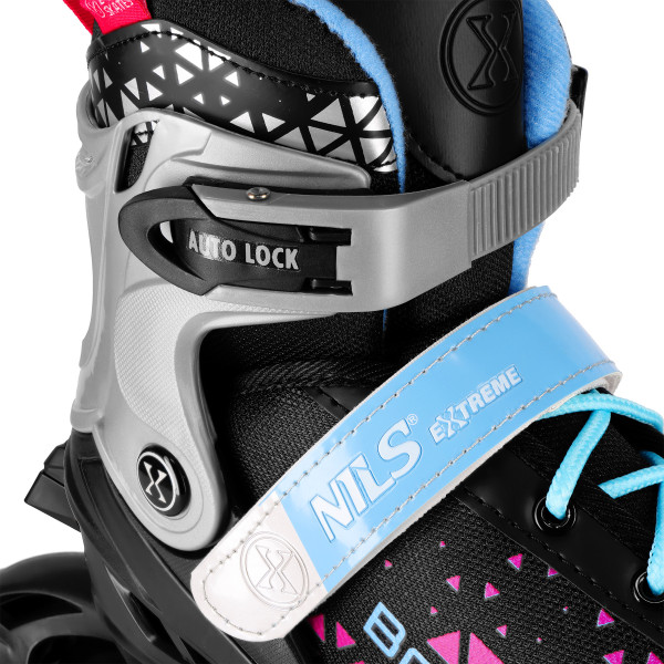 INLINER 2-IN-1 BRAVE ROSA GRÖßE M(34-38) MIT DER AUSTAUSCHBAREN HOCKEY-KUFE NILS EXTREME