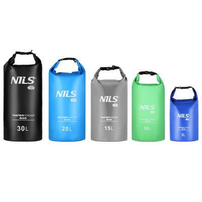 WASSERDICHTER BEUTEL GRÜN 10L NILS CAMP