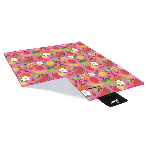 PICKNICKDECKE OBST 200×200 PE ALU NILS CAMP