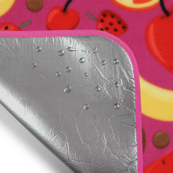 PICKNICKDECKE OBST 200×200 PE ALU NILS CAMP