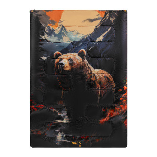 SCHLAFSACK 3-IN-1 DOPPELT BEAR NILS CAMP