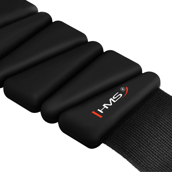 SCHWARZE SILIKON-GEWICHTSMANSCHETTEN FÜR KNÖCHEL UND HANDGELENKE HMS