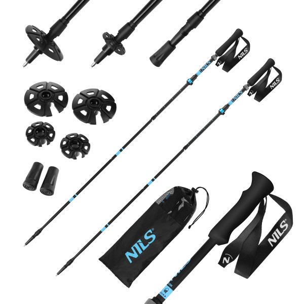 FALTBAR TREKKINGSTÖCKE NILS