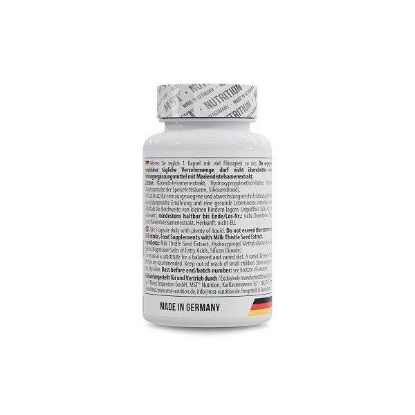 MST - Milk Thistle 300mg 60 Kapseln