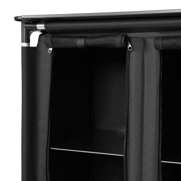 TOURISTISCHER KLAPPBARER SCHRANK MIT ARBEITSPLATZ NILS CAMP