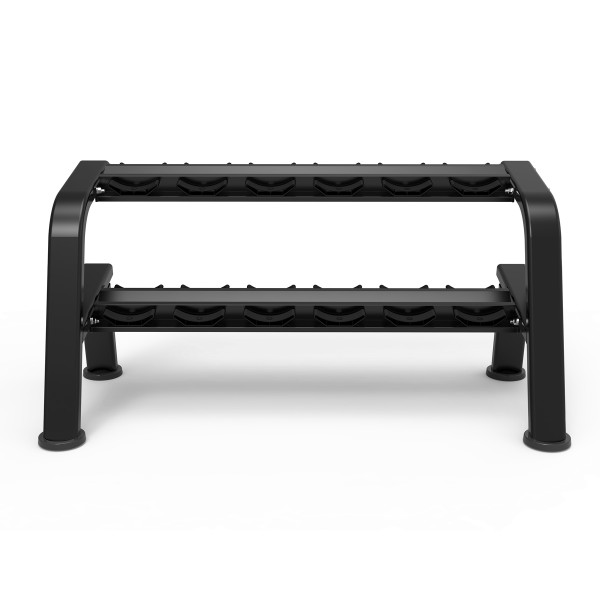 DOPPELREIHIGER HANTELSTÄNDER FÜR 6 PAARE COMMERCIAL HMS